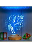 Unicorn Gece Lambası Tek Boynuzlu At Çocuk Odası Hediyesi Led Lamba, Unicorn Doğum Günü Hediyesi