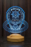 Polis Hediyesi, Polis Temalı Led Lamba, Türk Polis Teşkilatı Hediyesi Lambası Polis Haftası Hediyesi