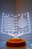 Sevgilambası Canım Annem Hediyesi Kuran-ı Kerim 3d Led Lamba