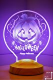 Sevgilambası 3D Hallowen Hediyesi Led Lamba