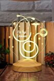 Doktora Hediye, Steteskop Doktor Hediyesi, Tıp Bayramı Hediyesi, 3d Led Lamba