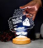 Yeni Yıl Hediyesi, Polar Express Treni Lambası, Kutup Ekspresi, Believe Yazılı Yılbaşı Bileti Kişiselleştirilebilir LED Lamba, Yılbaşı Hediyesi, Polarexpress Hayranları İçin Hediye, Yılbaşı Hediye Fikirleri