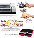 Harry Potter Hogwarts Figürlü Dekoratif Hediye, İsimli Hogwarts Hediyesi Renkli Baskılı Led Lamba