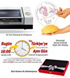 Unicorn Renkli Tek Boynuzlu At İsimli Kız Çocuk Odası Hediyesi Led Lamba, Unicorn Doğum Günü Parti Hediyesi