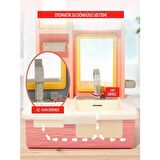 Eğitici Modern Banyo Müzik ve Işıklı Pembe