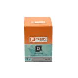 Foogy Dymo D1 Muadili Etiket Plastik Şeffaf - 12 mm x 7 mt - 45010 - Eko Paket 5 li