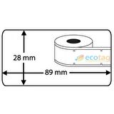 Ecotag Dymo Muadili Yazıcı Etiketi 89 mm x 28 mm