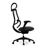 Seduna Evora Premium Black Ofis Koltuğu | Yönetici Koltuğu