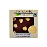 ORGANİK Artizan Çikolata - Sütlü Fındıklı 40gr