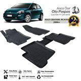 3D PASPAS SİYAH FIAT GRANDE PUNTO 2007--2018