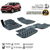 3D PASPAS SİYAH LAND ROVER RANGE ROVER EVOQUE 2012