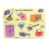 Ahşap Tutmalı Mutfak Gereçleri