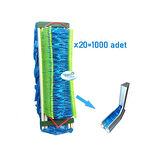 1000 Adet Topuktan Çekmeli Galoşmatik Galoşu L Tipi 900406g