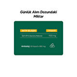 Spirulina Içeren 60 Kapsül 660 Mg Takviye Edici Gıda