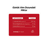 Ferrocel 90 Kapsül Demir, C Ve D3 Vitamini 