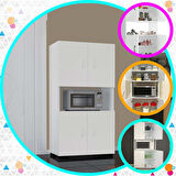 Modilayn ELİF Mikrodalga- Mini- Midi- Fırın Dolabı, Banyo Havlu Dolabı