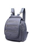 SMART BAGS SMBYB1169-2012 K.GRİ KADIN SIRT VE OMUZ ÇANTASI