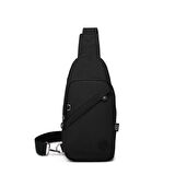 SMART BAGS SMBYB1239-0001 SİYAH KADIN BODY BAG