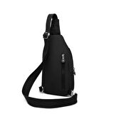 SMART BAGS SMBYB1239-0001 SİYAH KADIN BODY BAG