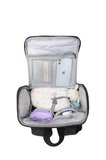 SMART BAGS SMBYB3000-0001 SİYAH KADIN BEBEK BAKIM SIRT ÇANTASI