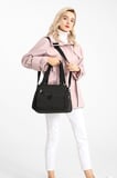 SMART BAGS SMBYB1125-0001 SİYAH KADIN OMUZ ÇANTASI