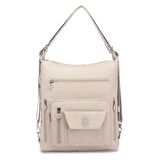 Hem Sırt Hem de Omuz Kadın Çantası Smart Bags 1205 Bej