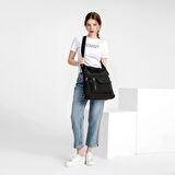 Hem Sırt Hem de Omuz Kadın Çantası Smart Bags 1205 Bej