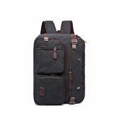 CACTİVE CTVYB1278-0001 SİYAH UNISEX EVRAK VE SIRT ÇANTASI