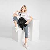 SMART BAGS SMBYB1169-4001 P.SİYAH KADIN SIRT VE OMUZ ÇANTASI