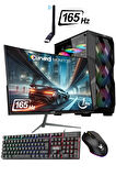 Mintra Flygon X I3-12100f 16GB 256GB M.2 Nvme Rtx 2060s 8GB 24" 165hz Oyuncu Masaüstü Bilgisayarı