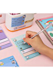 Mor Temalı 4 Renkli Not Seti • Post-it • Sticky Note (GGK-MBQ035)