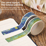 Van Gogh Kafe Terasta Gece Temalı Kutulu Kit • Defter • Kalem • Washi Bant • Ayraç • Sticker (GGK-NB006)