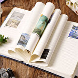 Van Gogh Kafe Terasta Gece Temalı Kutulu Kit • Defter • Kalem • Washi Bant • Ayraç • Sticker (GGK-NB006)