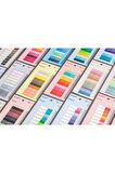Resif Yarım 10 Renkli Cetvelli Şeffaf Pet Index • Index Sticker • Post-it • Sticky Note (GGK-P020)