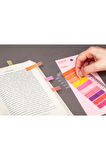 Tutku 10 Renkli Cetvelli Şeffaf Pet Index • Index Sticker • Post-it • Sticky Note (GGK-P021)