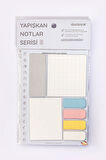 Beyaz Yapışkan Not Seti • Post-it • Sticky Note (GGK-KYN005)