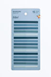 Mavi 15 Renkli Şeffaf Pet Index • Index Sticker • Post-it • Sticky Note (GGK-PI005)