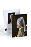 Girl With A Pearl Earring, Özel Tasarım Kılıflı, A4 Poster