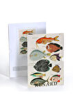 Surreal Illustration Of Fishes And Crabs Found In Moluccas, Özel Tasarım Kılıflı, A4 Poster