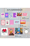 Preppy Temalı Eklektik Poster Seti