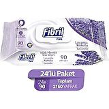 Fibril Islak Havlu Lavanta 90' lı (24 Adet)