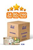 Portakal Çiçeği Kokulu Islak Mendil 24x90 Pk 2160 Yaprak Doğal Esans , Geri Dönüştürülebilir Kumaş