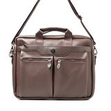 TH Bag  Erkek Evrak Çantası TH-WS600800 KAHVE