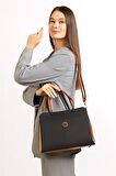 TH Bag  Kadın Omuz Çantası TH-YK14205 SİYAH-KOYU B
