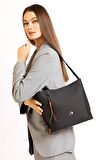 TH Bag  Kadın Omuz Çantası TH-YK13308 SİYAH-TABA