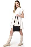 TH Bag  Kadın Çapraz Çanta TH-YK2255 SİYAH-TABA