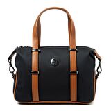 TH Bag  Kadın Omuz Çantası TH-YK12205 SİYAH - TABA