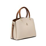 TH Bag  Kadın Omuz Çantası TH-YK6371 KREM-TABA