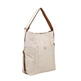 TH Bags  Kadın Çapraz Çanta TH-YK12936 KREM-TABA