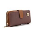 TH Bags  Kadın Cüzdan & Kartlık TH-YK15007 MOR-TABA